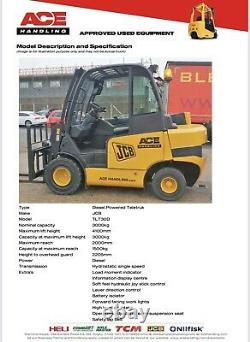 JCB TLT30D 3000kg Diesel Teletruk Buy-£16995 HP-£84.67pw WITH NO DEPOSIT AH1354