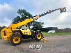 JCB Telehandler 540-140 HI Viz Turbo Powershift fork Positioner WLI Forks
