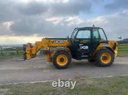JCB Telehandler 540-140 HI Viz Turbo Powershift fork Positioner WLI Forks