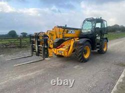 JCB Telehandler 540-140 HI Viz Turbo Powershift fork Positioner WLI Forks