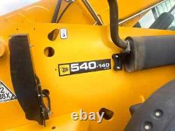 JCB Telehandler 540-140 HI Viz Turbo Powershift fork Positioner WLI Forks