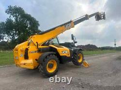 JCB Telehandler 540-140 HI Viz Turbo Powershift fork Positioner WLI Forks
