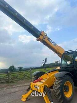 JCB Telehandler 540-140 HI Viz Turbo Powershift fork Positioner WLI Forks