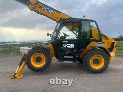 JCB Telehandler 540-140 HI Viz Turbo Powershift fork Positioner WLI Forks