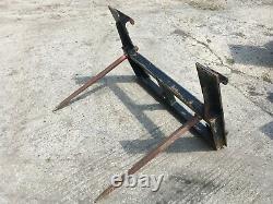 JCB Telehandler Twin Bale Spike JCB Brackets