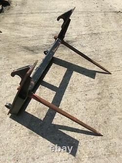 JCB Telehandler Twin Bale Spike JCB Brackets