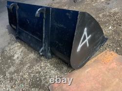 JCB Telehandler bucket, 2.3m wide for JCB Telehandler 7m-20m with Q fit