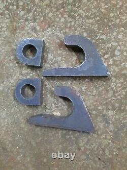 JCB Telehandler forklift, quick release hooks for skips