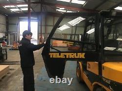 JCB Teletruk, Cab Door Forklift, Telehandler, Teletruck TLT