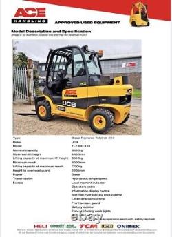 JCB Teletruk TLT35D 4x4 Hire £179.99pw Buy £31,995.00 or £164.65 With No Deposit