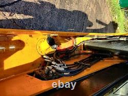 JCB Teletruk forklift Diesel with extra long forks and rotating head