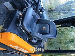 JCB Teletruk forklift Diesel with extra long forks and rotating head