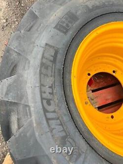 JCB Wheel Rim for Tyre 440/80/24 £250+v Spare Dumper loader telehandler A120