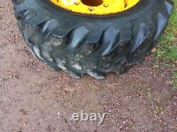 JCB Wheel rim tyre 5 stud, size 12-5-20, telehandler