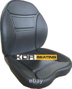 Jcb 333/d2292 Seat Cushion Black Vinyl Loadall Telehandler Forklift Loader