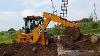 Jcb 3dx Going To Village Home Foundation Filling Debris And Mud In Ambalam Jcb Video