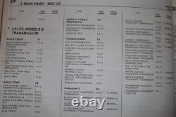 Jcb 508c Le 506c-hl Loadall Telehandler Parts Manual Book Catalog S/n M79569-up