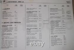 Jcb 508c Le 506c-hl Loadall Telehandler Parts Manual Book Catalog S/n M79569-up