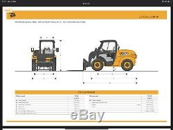 Jcb 520-40 Year 2007, Telehandler, Diesel, Great Working Machine