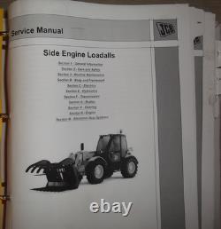 Jcb 526-56 531-70 533-105 535-95 536-60 536-70 Loadall Service Shop Manual 4 Vol