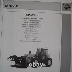 Jcb 526-56 531-70 533-105 535-95 536-60 536-70 Loadall Service Shop Manual 4 Vol