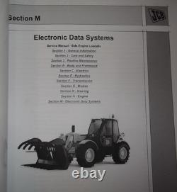 Jcb 526-56 531-70 533-105 535-95 536-60 536-70 Loadall Service Shop Manual 4 Vol