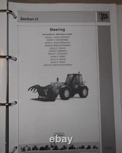 Jcb 526-56 531-70 533-105 535-95 536-60 536-70 Loadall Service Shop Manual 4 Vol