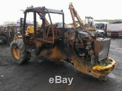 Jcb 528 Telehandler Fire Damaged Sold Complete For Spares