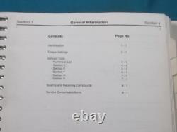Jcb 530 533 535 540 Loadall Service Shop Repair Workshop Manual S/n 767001-up