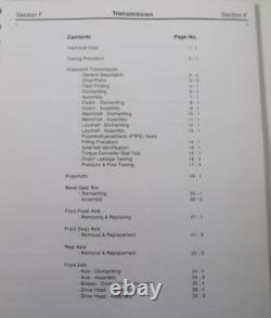 Jcb 530 533 535 540 Loadall Service Shop Repair Workshop Manual S/n 767001-up