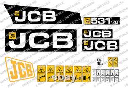 Jcb 531-70 Decal Sticker Set
