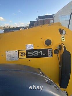 Jcb 531-70 Turbo Agri Super Telehandler Ag-spec C/w Pick Up Hitch, 7 Metere R