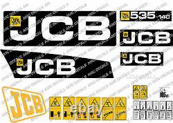 Jcb 535-140 Decal Sticker Set