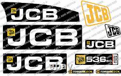 Jcb 536-60 Decal Sticker Set