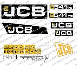 Jcb 541-70 Decal Sticker Set