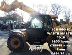 Jcb 550-80 Wastemaster Telehandler Used Finance Available Th105