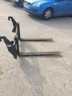 Jcb Compact Shovel/telehandler Forks Inc Vat