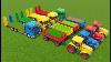 Jcb Fastrac U0026 John Deere U0026 Big Motors Transport Battle With Box Trailers U0026 Tankers 983