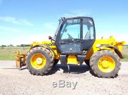 Jcb Powershift Telehandler 530-70 Diesel Engine Cab