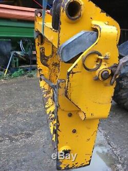 Jcb Q-fit Telehandler Carriage Headstock Hydraulic Locking Excellent