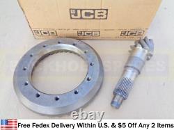 Jcb Telehandler Genuine Jcb Crown Pinion Gear 8t / 35t (part No. 458/70023)