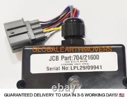 Jcb Telehandler Genuine Jcb Relay Box P. C. B Steer Mode (part No. 704/21600)