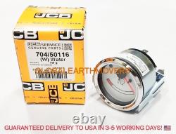 Jcb Telehandler Genuine Jcb Water Temperature Gauge (part No. 704/50116)