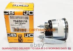 Jcb Telehandler Genuine Jcb Water Temperature Gauge (part No. 704/50116)