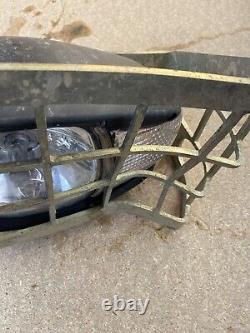 Jcb Telehandler Headlight With Guard Protective Cover Bracket Arm Left