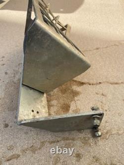 Jcb Telehandler Headlight With Guard Protective Cover Bracket Arm Left