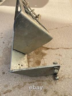 Jcb Telehandler Headlight With Guard Protective Cover Bracket Arm Left