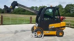 Jcb Teletruk Tlt25g Telescopic Forklift Truck 2015 Lpg 2wd 4861 Hours 4m Boom