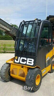 Jcb Teletruk Tlt25g Telescopic Forklift Truck 2015 Lpg 2wd 4861 Hours 4m Boom