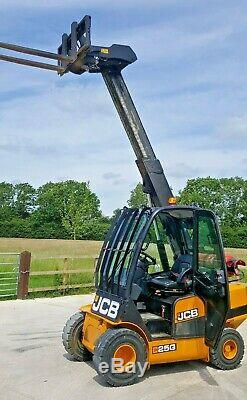 Jcb Teletruk Tlt25g Telescopic Forklift Truck 2015 Lpg 2wd 4861 Hours 4m Boom